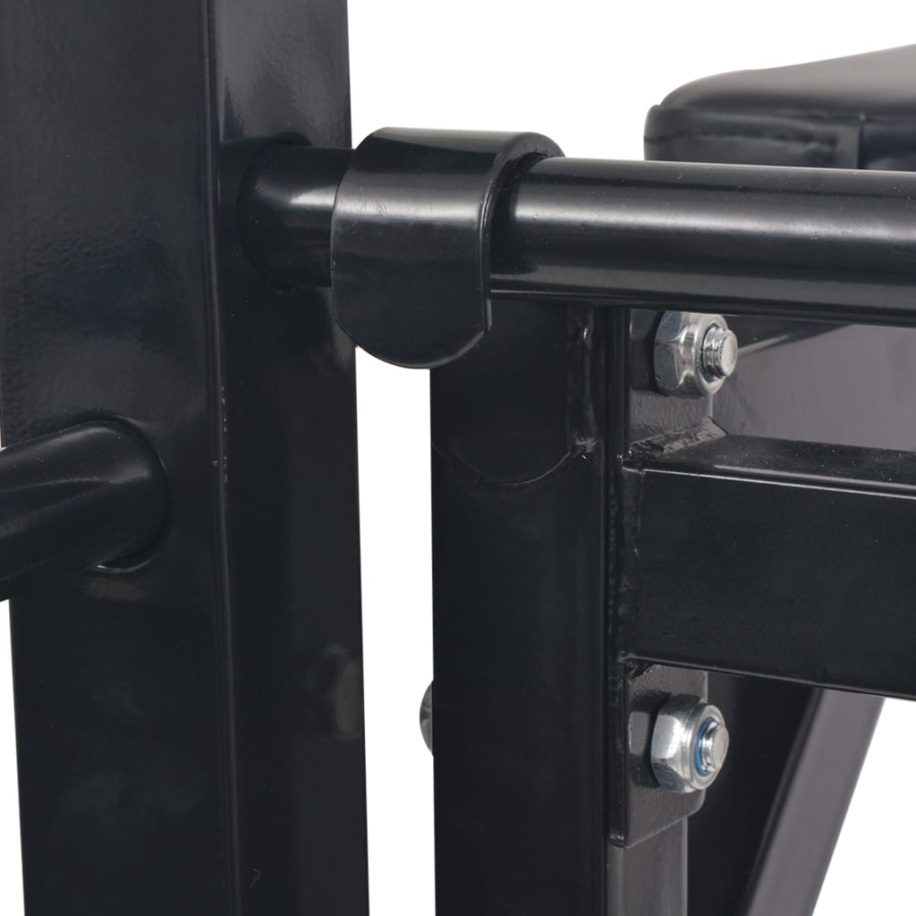 Fitnessapparaat Wandgemonteerd Zwart