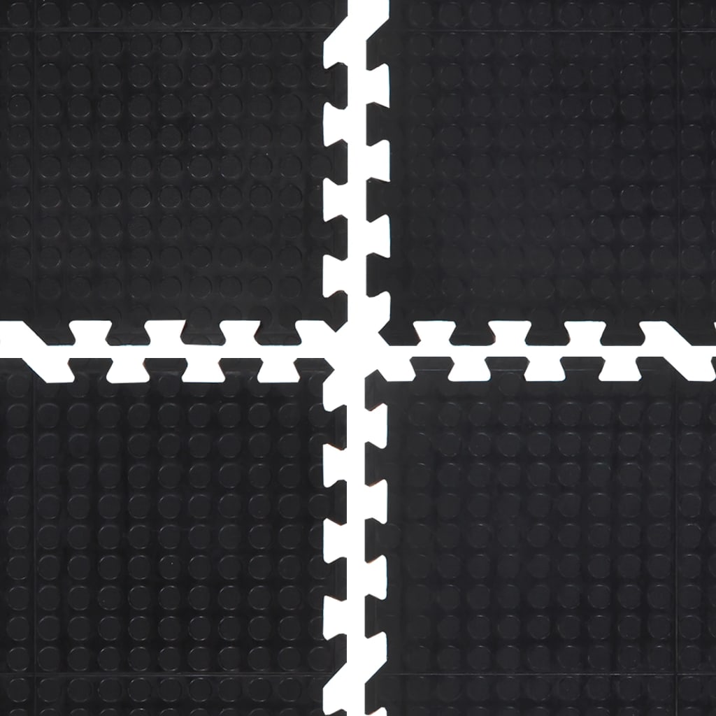 Rubbertegel 12 Mm 90X120 Cm Zwart