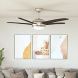 Plafondventilator Met Lamp 128 Cm