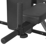 Dipstation Fitnessapparaat Wandgemonteerd Zwart