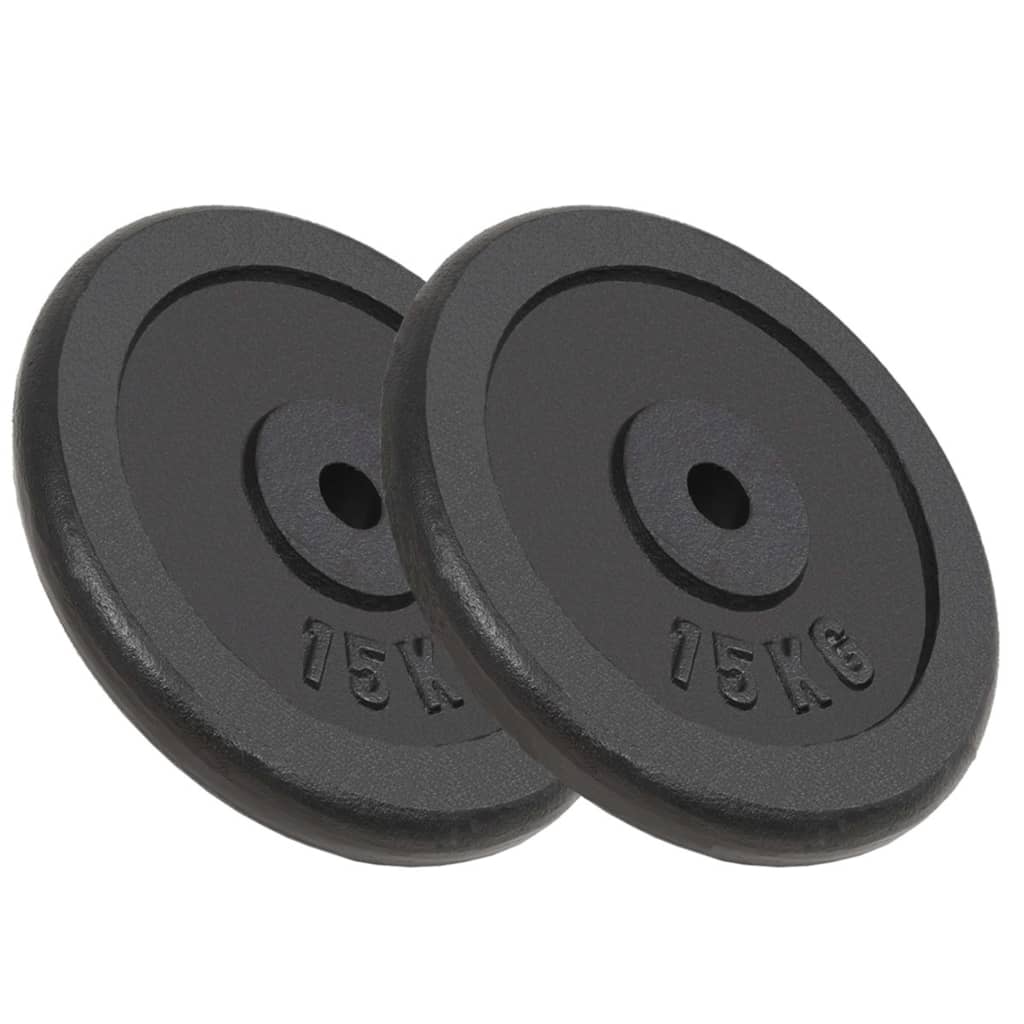 Halterschijven 6 St 30 Kg Gietijzer