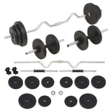 Halterset Met Gewichten Curl