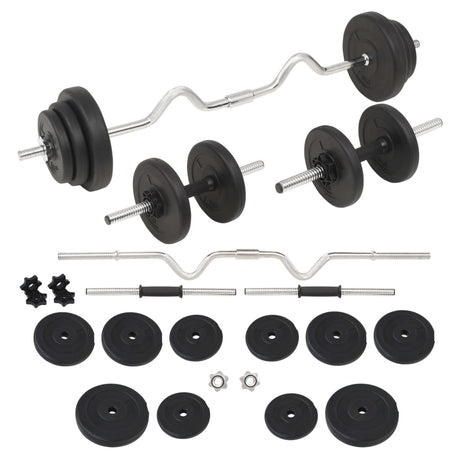 Halterset Met Gewichten Curl