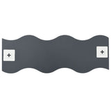 Wandspiegels Golfvormig 60X18,5 Cm Glas