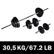 Halterset Met Gewichten 60 Kg