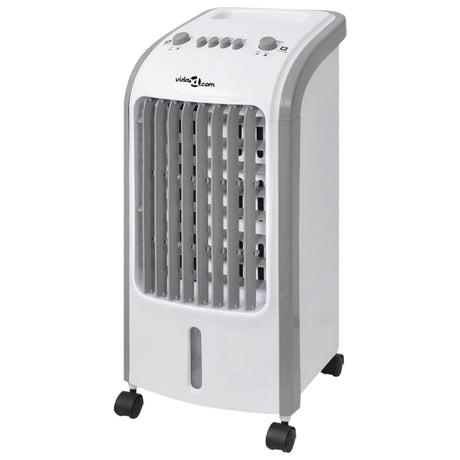 Luchtkoeler Draagbaar 80 W 4 L 25X26X56 Cm Antraciet En Wit