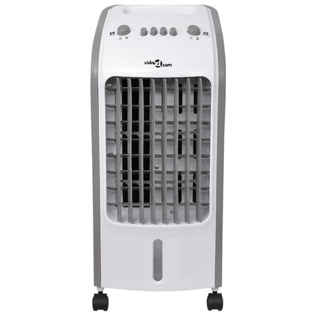 Luchtkoeler Draagbaar 80 W 4 L 25X26X56 Cm Antraciet En Wit