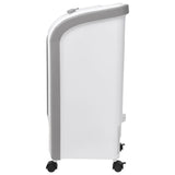 Luchtkoeler Draagbaar 80 W 4 L 25X26X56 Cm Antraciet En Wit