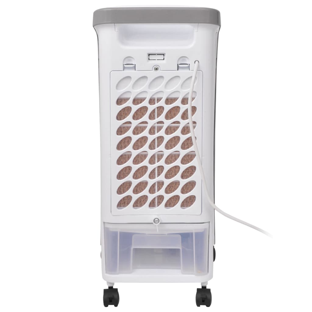 Luchtkoeler Draagbaar 80 W 4 L 25X26X56 Cm Antraciet En Wit
