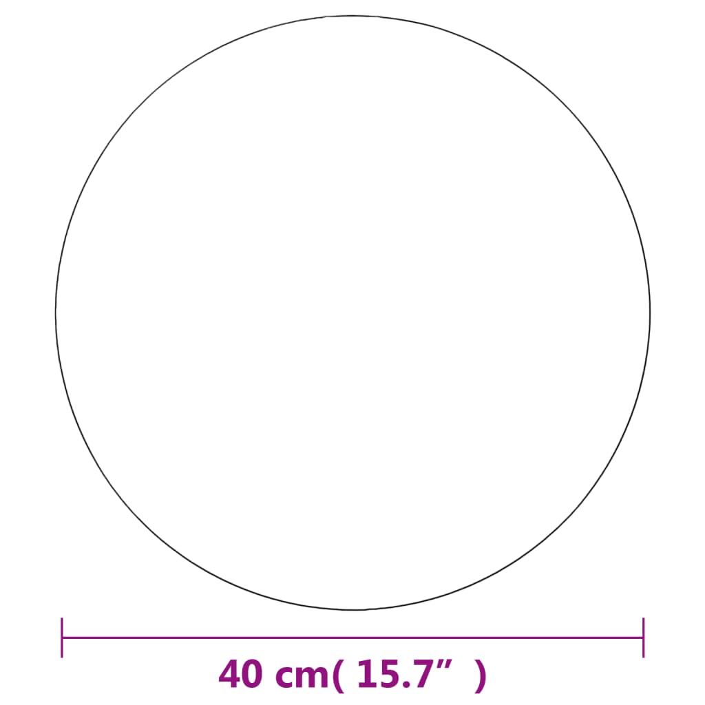 Wandspiegels Rond 40 Cm Glas