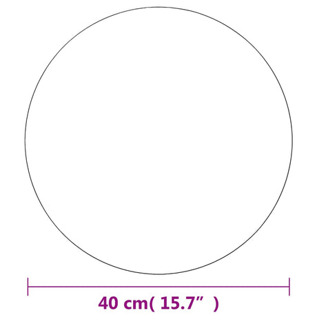 Wandspiegels Rond 40 Cm Glas