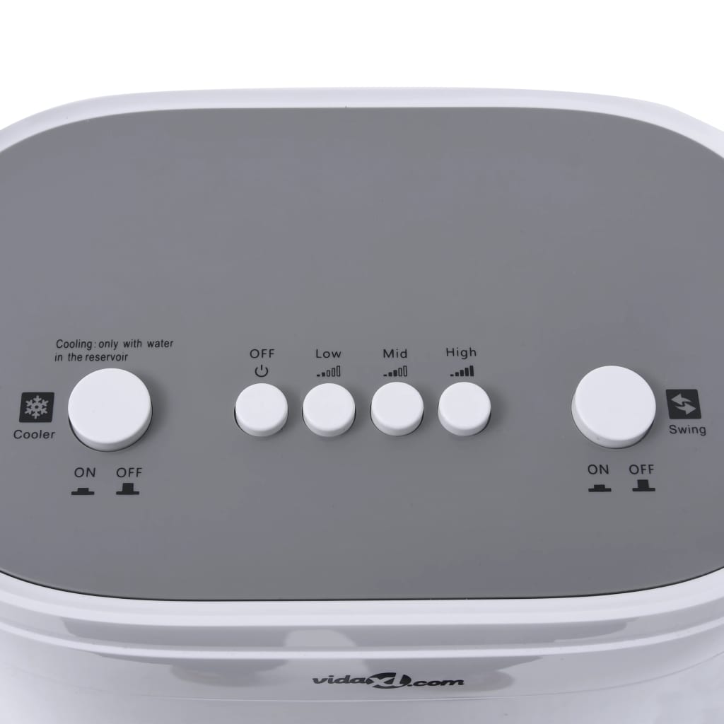 Luchtkoeler Mobiel 2-In-1 80 W Beige