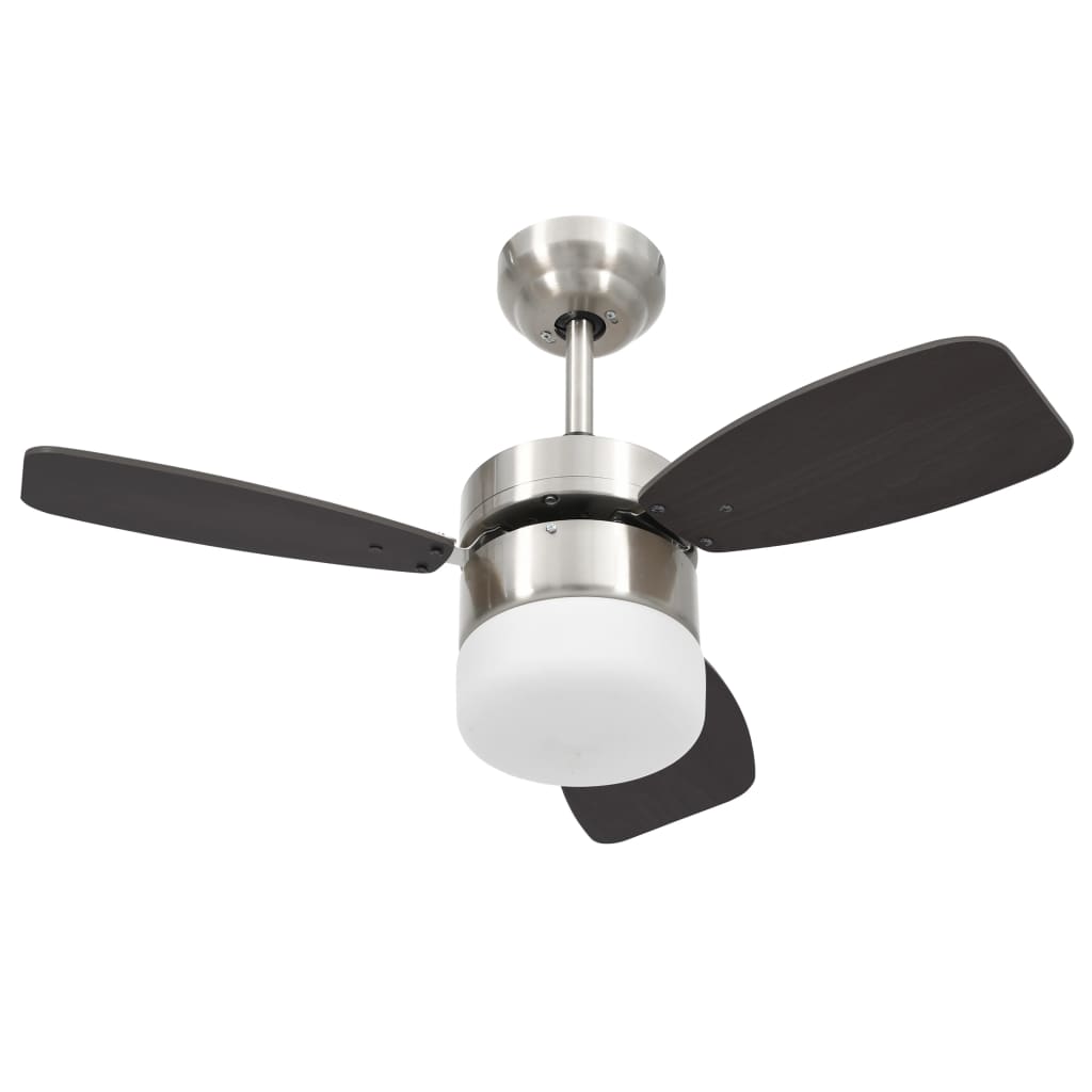 Plafondventilator Met Lamp Afstandsbediening 76 Cm