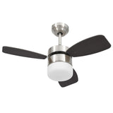 Plafondventilator Met Lamp Afstandsbediening 76 Cm