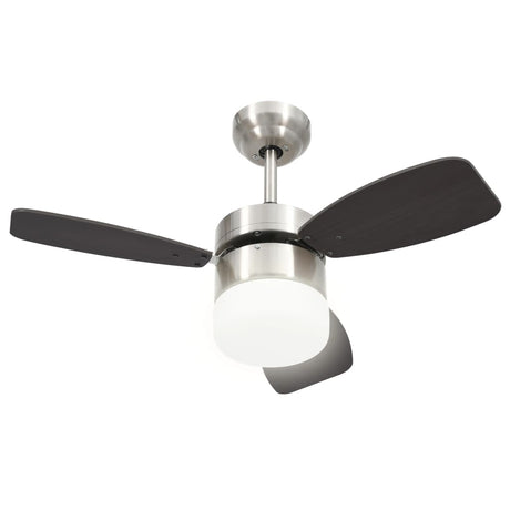 Plafondventilator Met Lamp Afstandsbediening 76 Cm