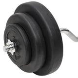 Halterset Met Gewichten Curl