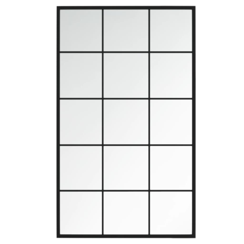 Wandspiegels Metaal Zwart