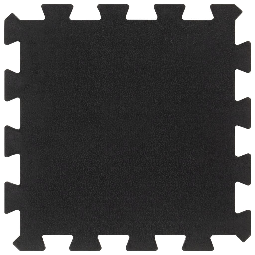 Rubbertegels 4 St 16 Mm 30X30 Cm Zwart