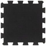 Rubbertegels 4 St 16 Mm 30X30 Cm Zwart