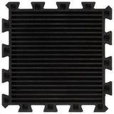 Rubbertegels 4 St 16 Mm 30X30 Cm Zwart