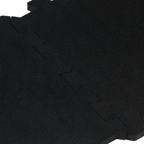 Rubbertegels 4 St 16 Mm 30X30 Cm Zwart
