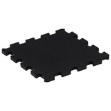 Rubbertegels 9 St 16 Mm 30X30 Cm Zwart