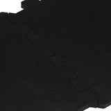 Rubbertegels 9 St 16 Mm 30X30 Cm Zwart