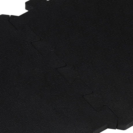 Rubbertegels 9 St 16 Mm 30X30 Cm Zwart