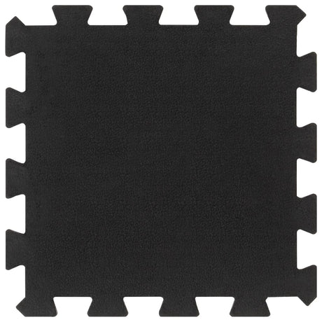Rubbertegels 16 St 16 Mm 30X30 Cm Zwart
