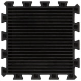 Rubbertegels 16 St 16 Mm 30X30 Cm Zwart