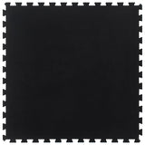Rubbertegel 12 Mm 100X100 Cm Zwart